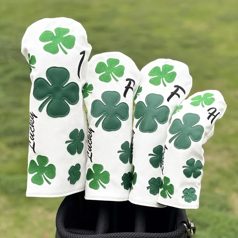 Golf Equipment Suppliers - Stijlvolle Clover Golf Club Head Covers