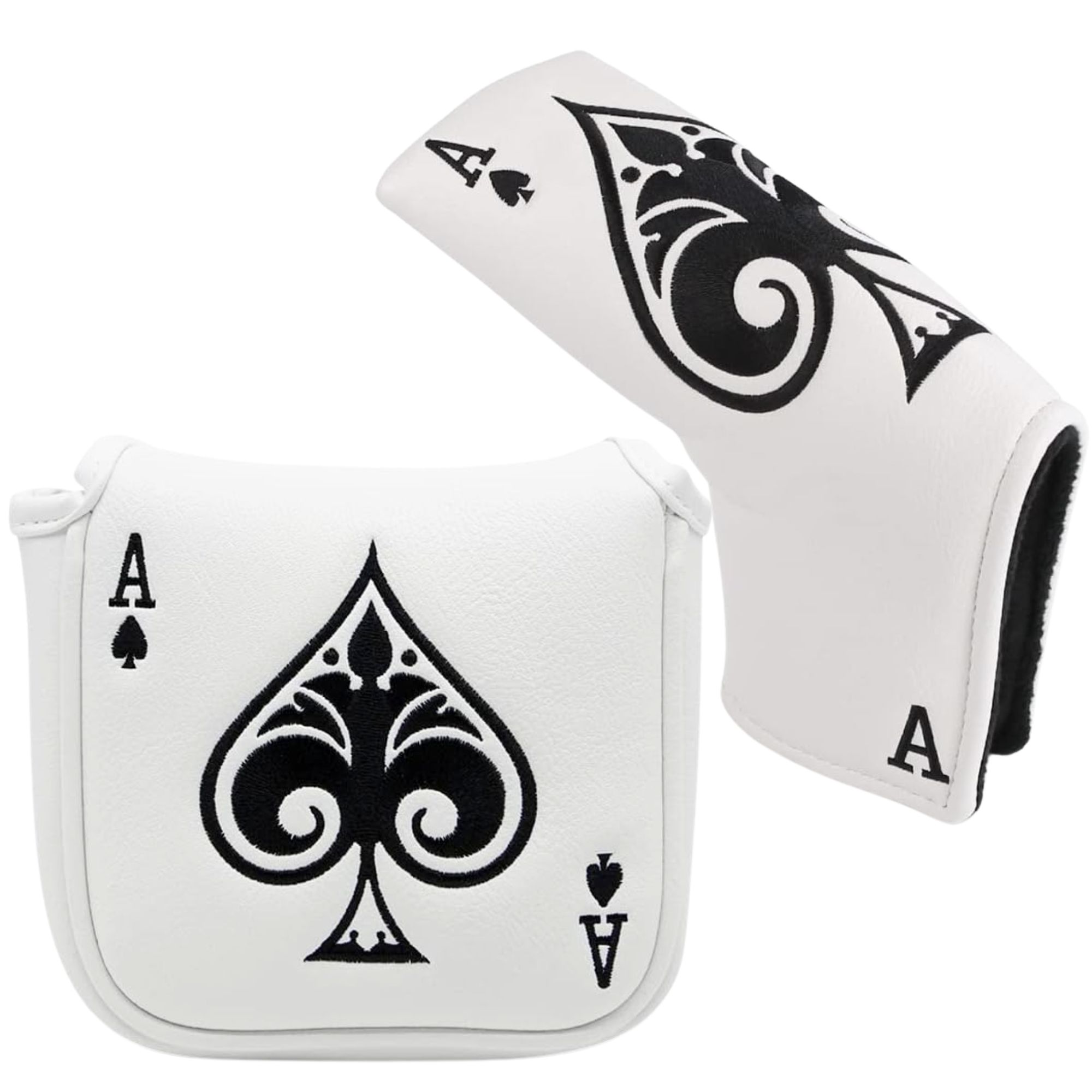 Golf Equipment Suppliers - Grappige Golf Putter Cover Headcover, Poker