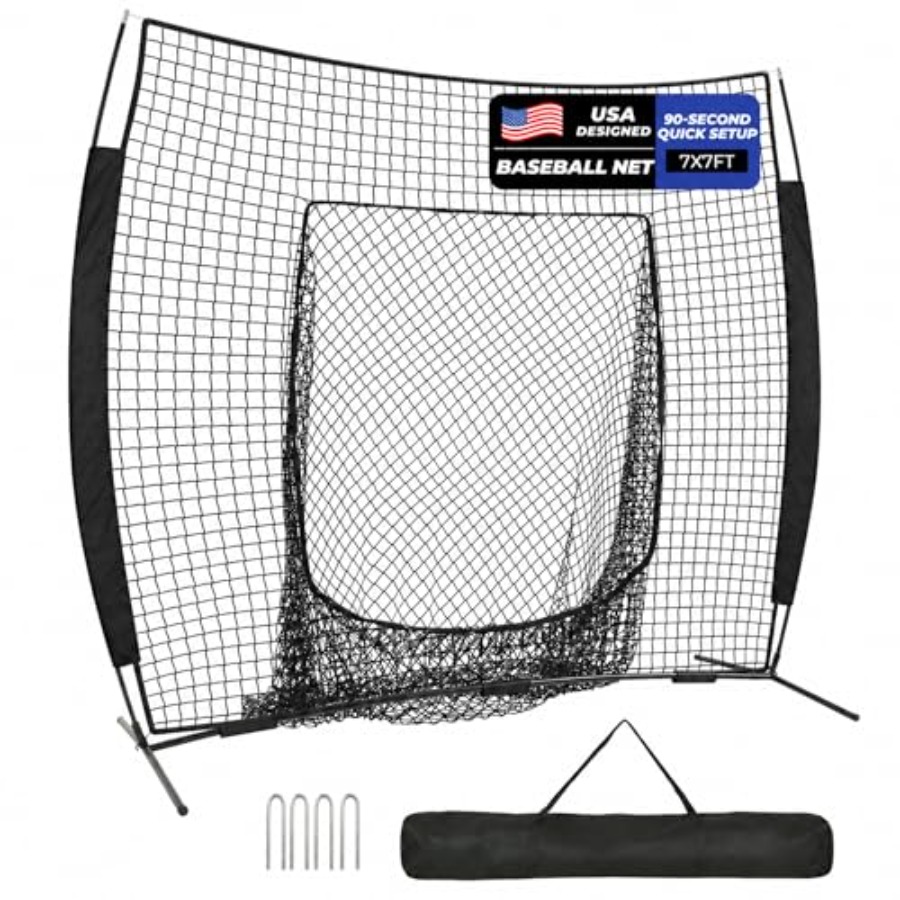 Practice Net Hitting - 7 x 7 voet honkbalnet, honkbal-softbal