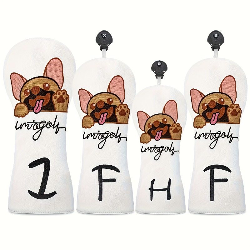 Golf Equipment Suppliers - 1pc Puppy Golf Club Cover -