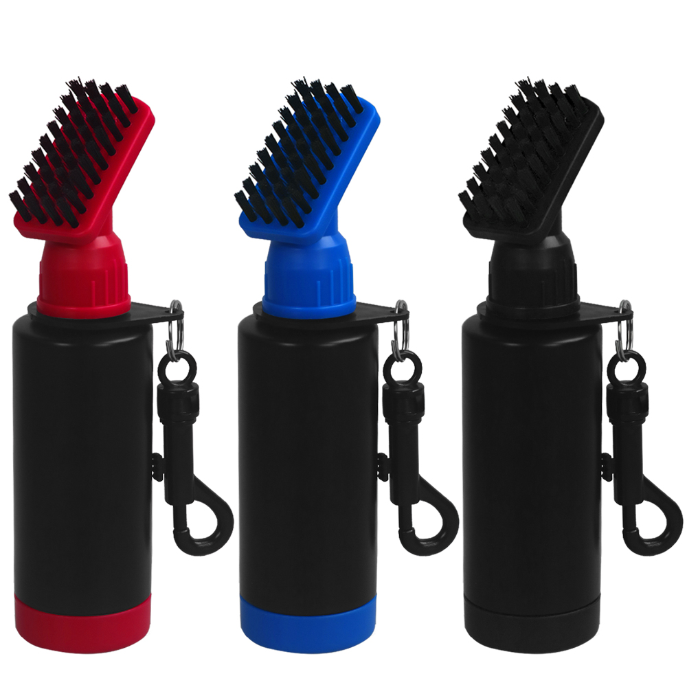 Golf Equipment To Improve Your Game - Duurzame golfclubreinigingsborstel met waterfles - Draagbare