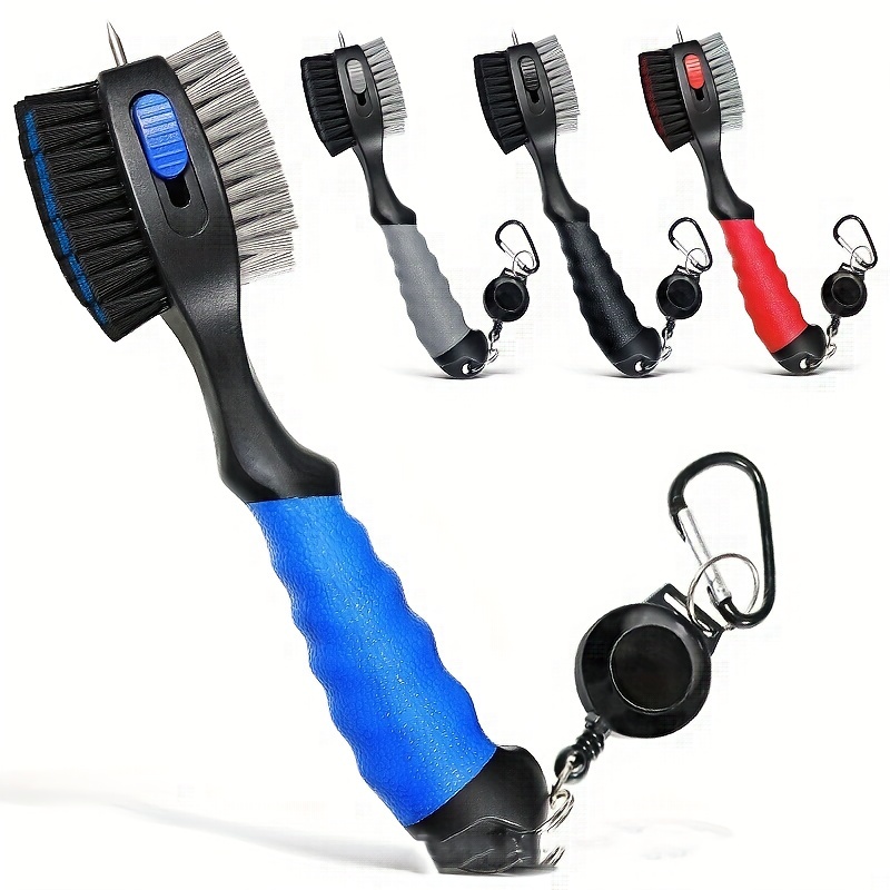 Golf Equipment To Improve Your Game - Golfclub Reinigingsborstel Groefreiniger, Intrekbare Grote Hoofdborstel