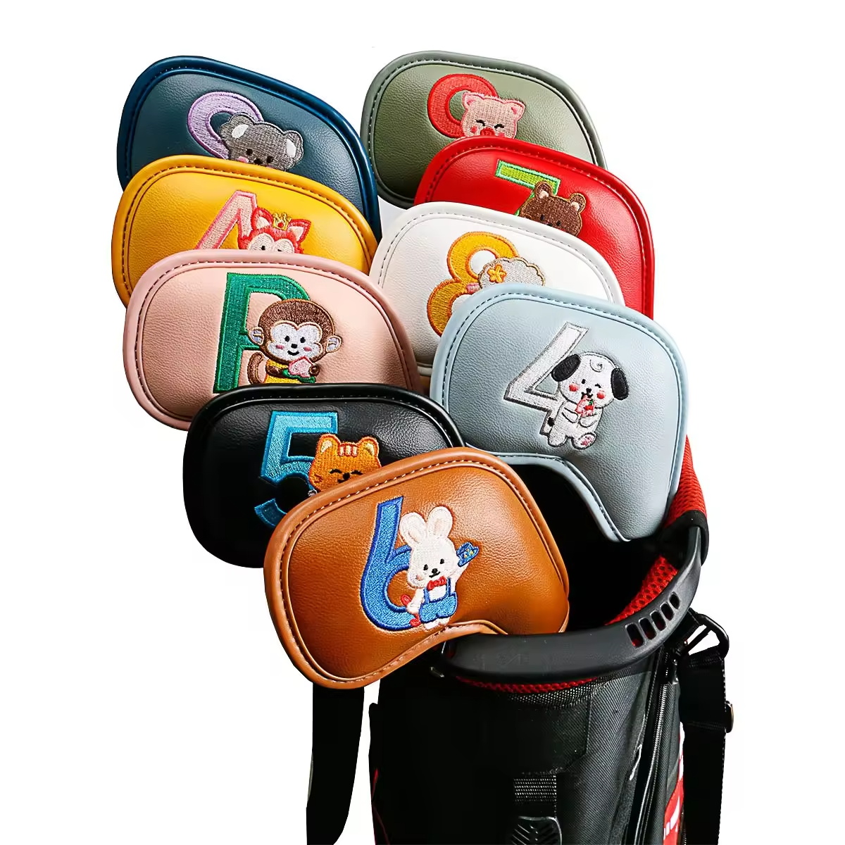 Golf Equipment Suppliers - 9 stuks schattige cartoon dieren golf