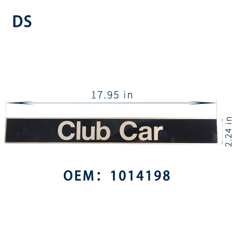Club Car DS Precedent Front Lo - Golf Equipment Logo recensie en prijs
