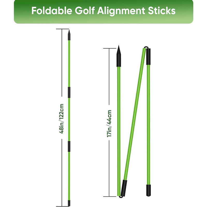Golf Alignment Sticks systeem  - Golf Equipment Logo recensie en prijs