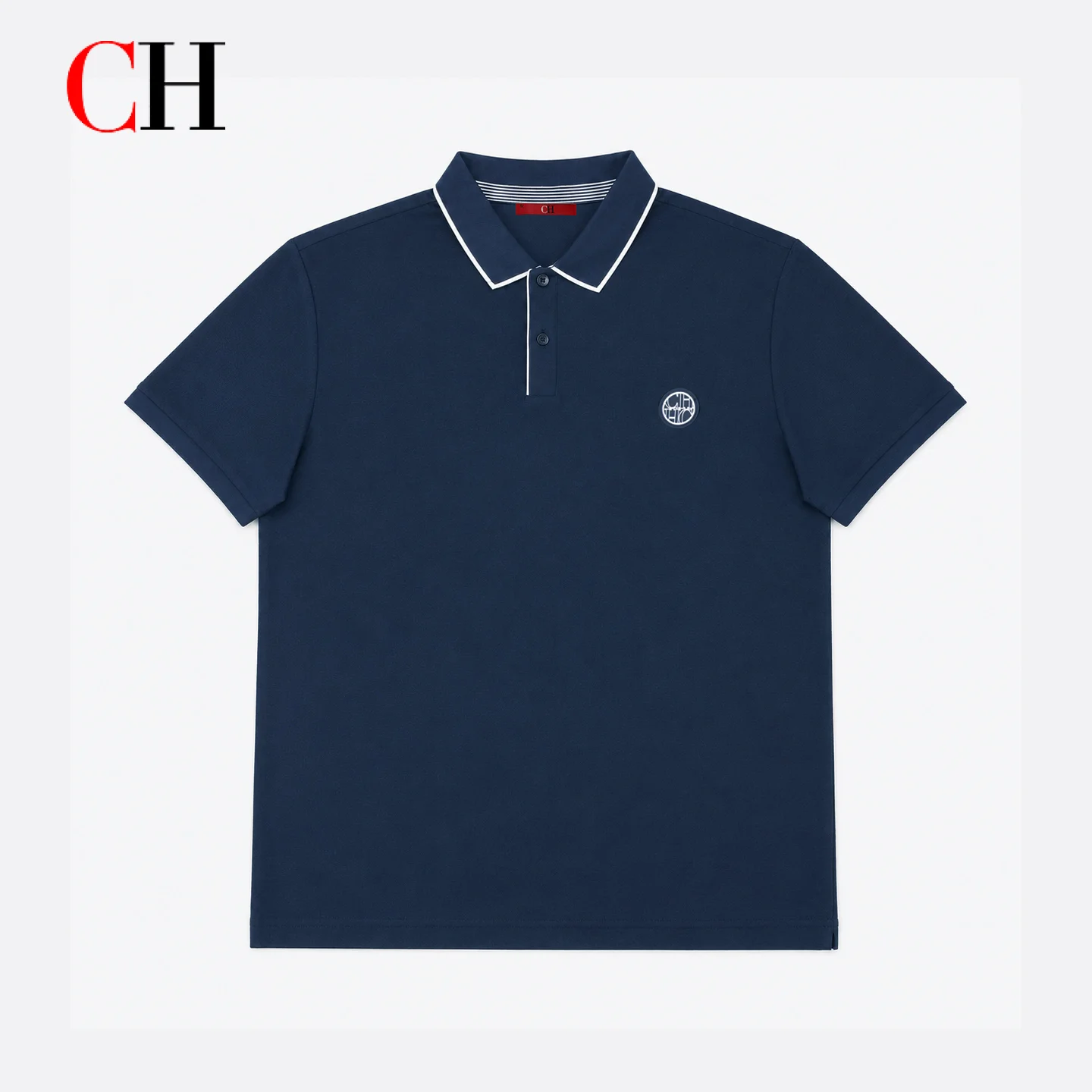 CH Heren Single Witte Kraag Ko - Golf Equipment Logo recensie en prijs