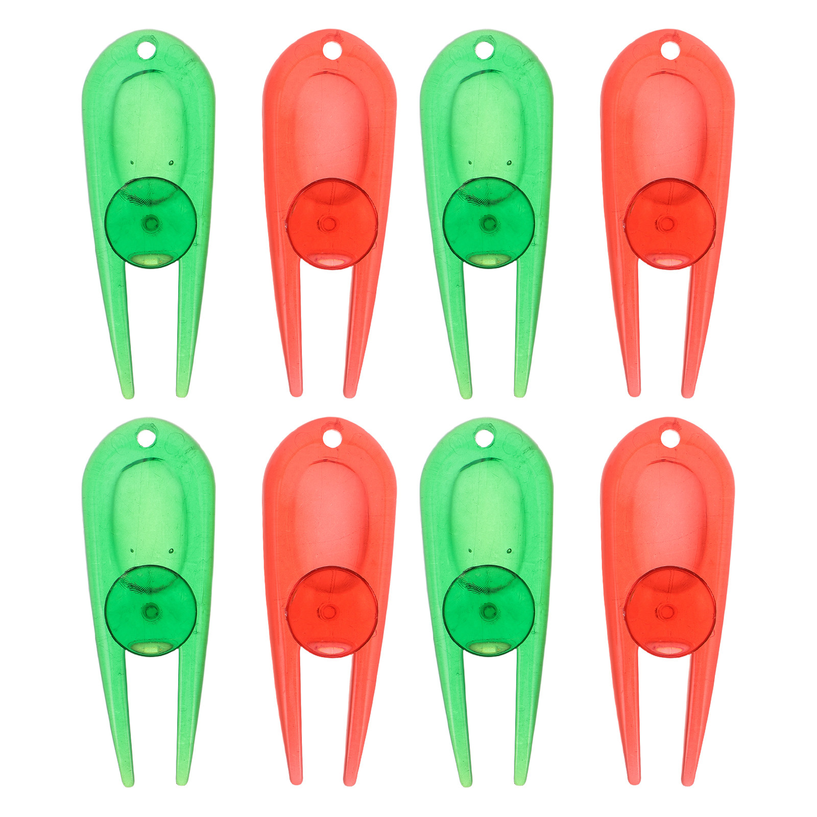 8-delige golf pitch-reparaties - Divot Repair Tool recensie en prijs