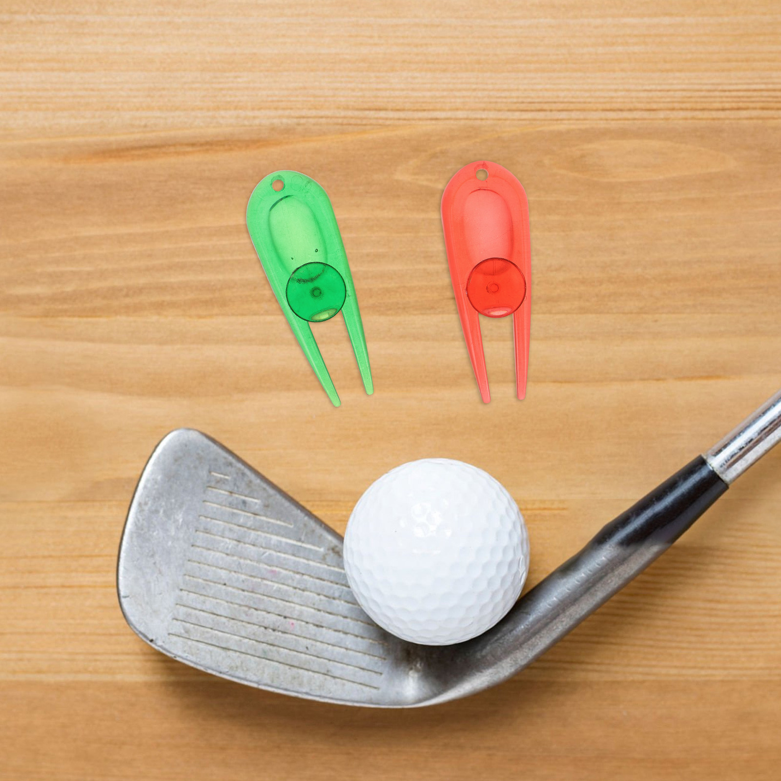 8-delige golf pitch-reparaties - Divot Repair Tool recensie en prijs