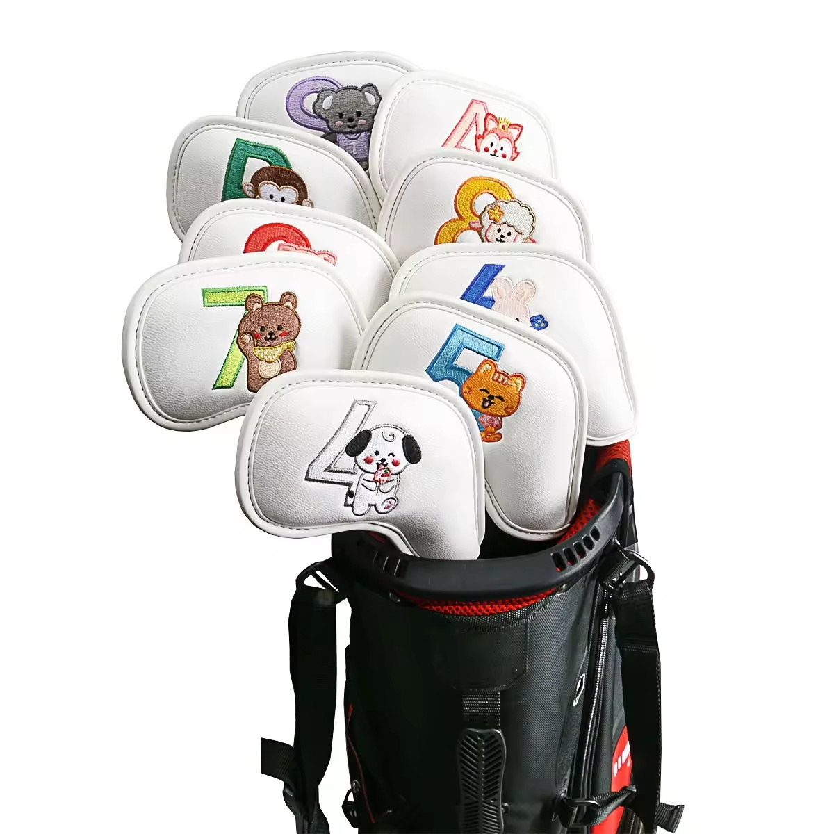 9 stuks schattige cartoon dier - Golf Equipment Suppliers recensie en prijs