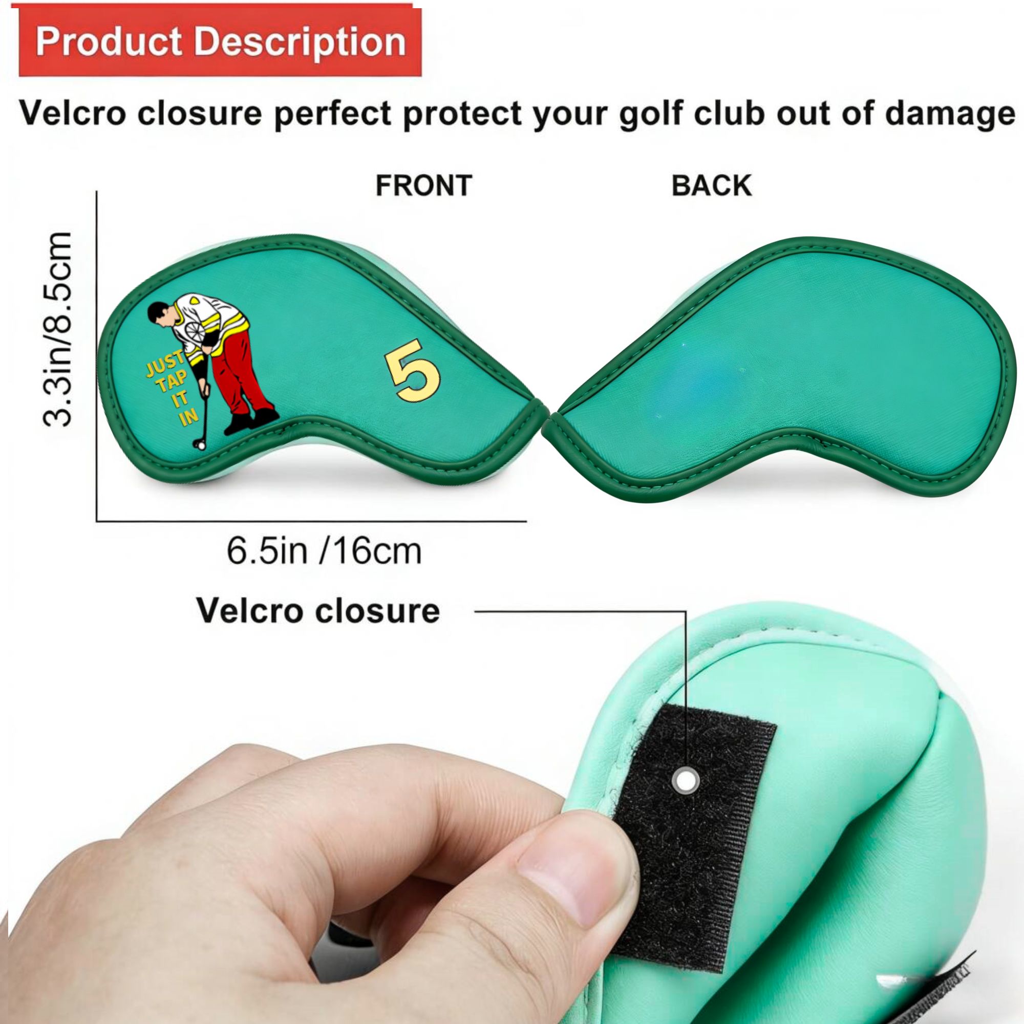 9 stuks golfijzerhoezen met gr - Golf Equipment Suppliers recensie en prijs